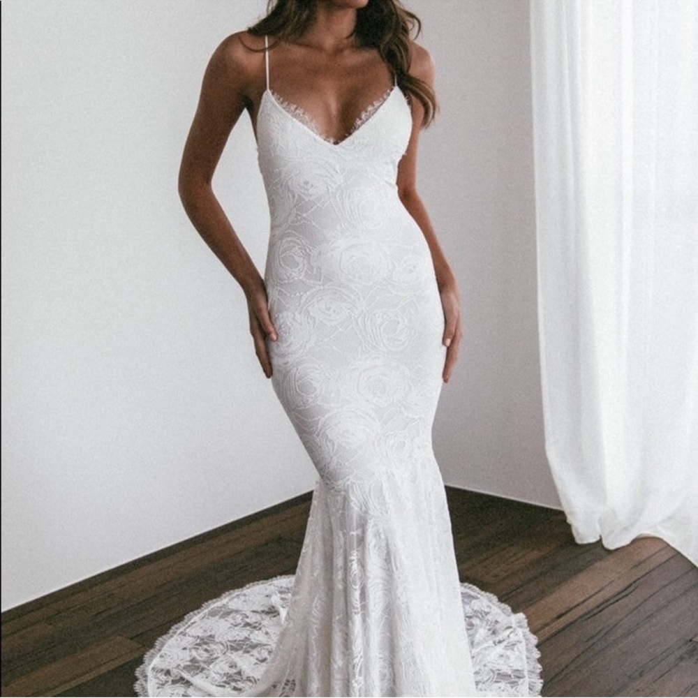Grace Loves Lace Ivory Bridal Gown - Picture 3 of 6